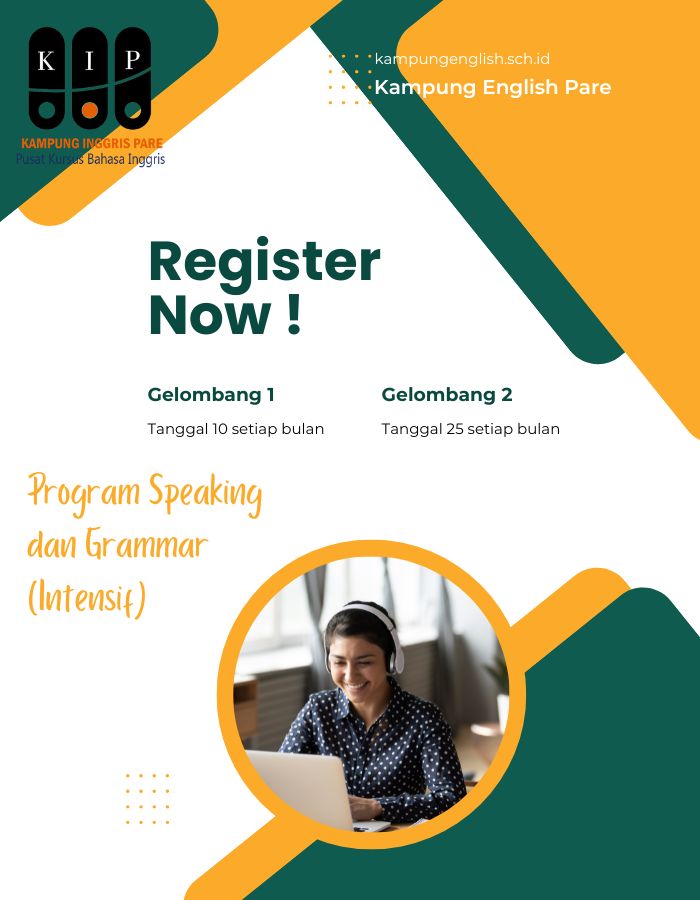 Thumbnail: Kursus Speaking dan Grammar (Intensif) 1 Bulan