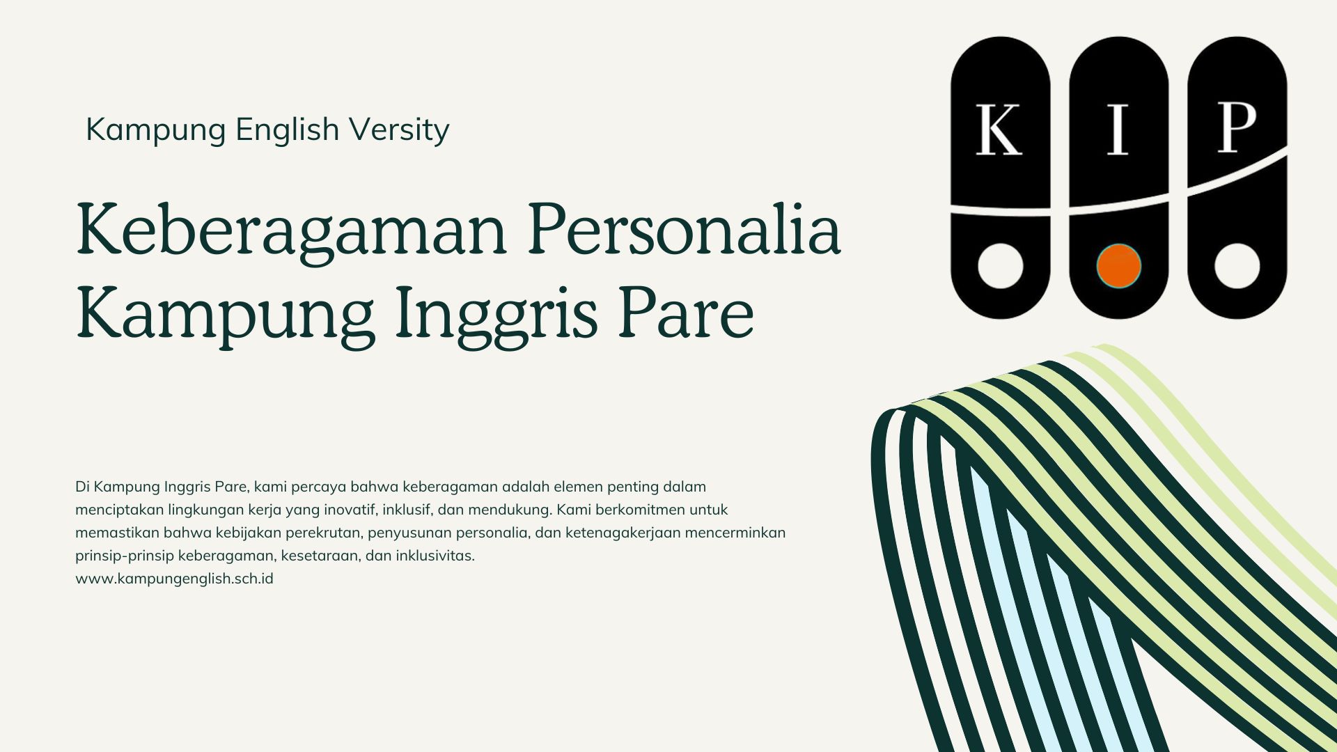 Laporan Keberagaman dalam Penyusunan Personalia