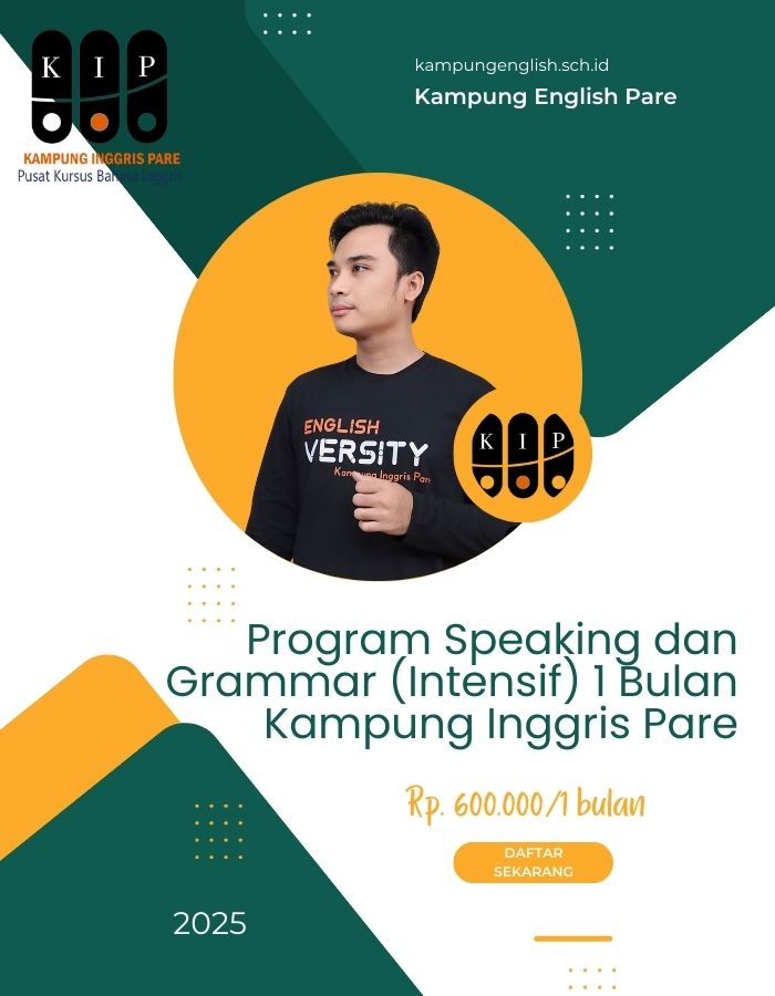 Preview: Kursus Speaking dan Grammar (Intensif) 1 Bulan