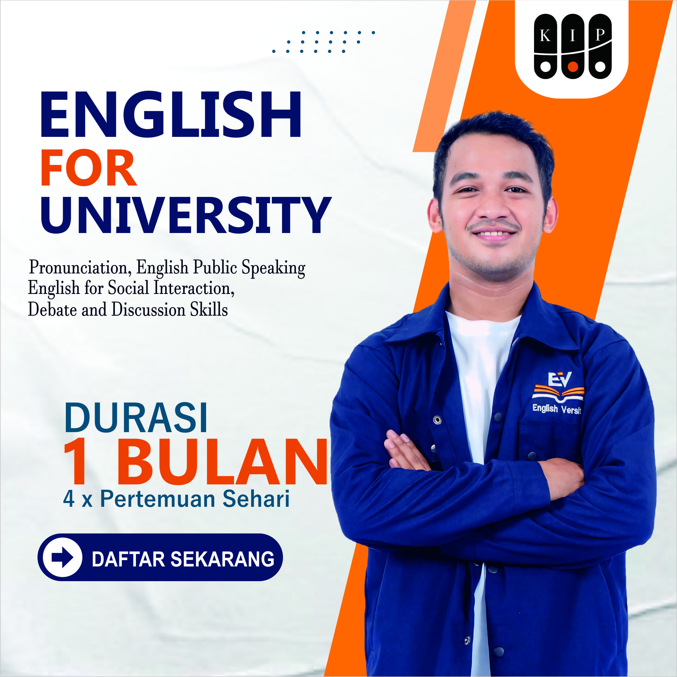 Program Persiapan Kuliah 1 Bulan Kampung Inggris Pare