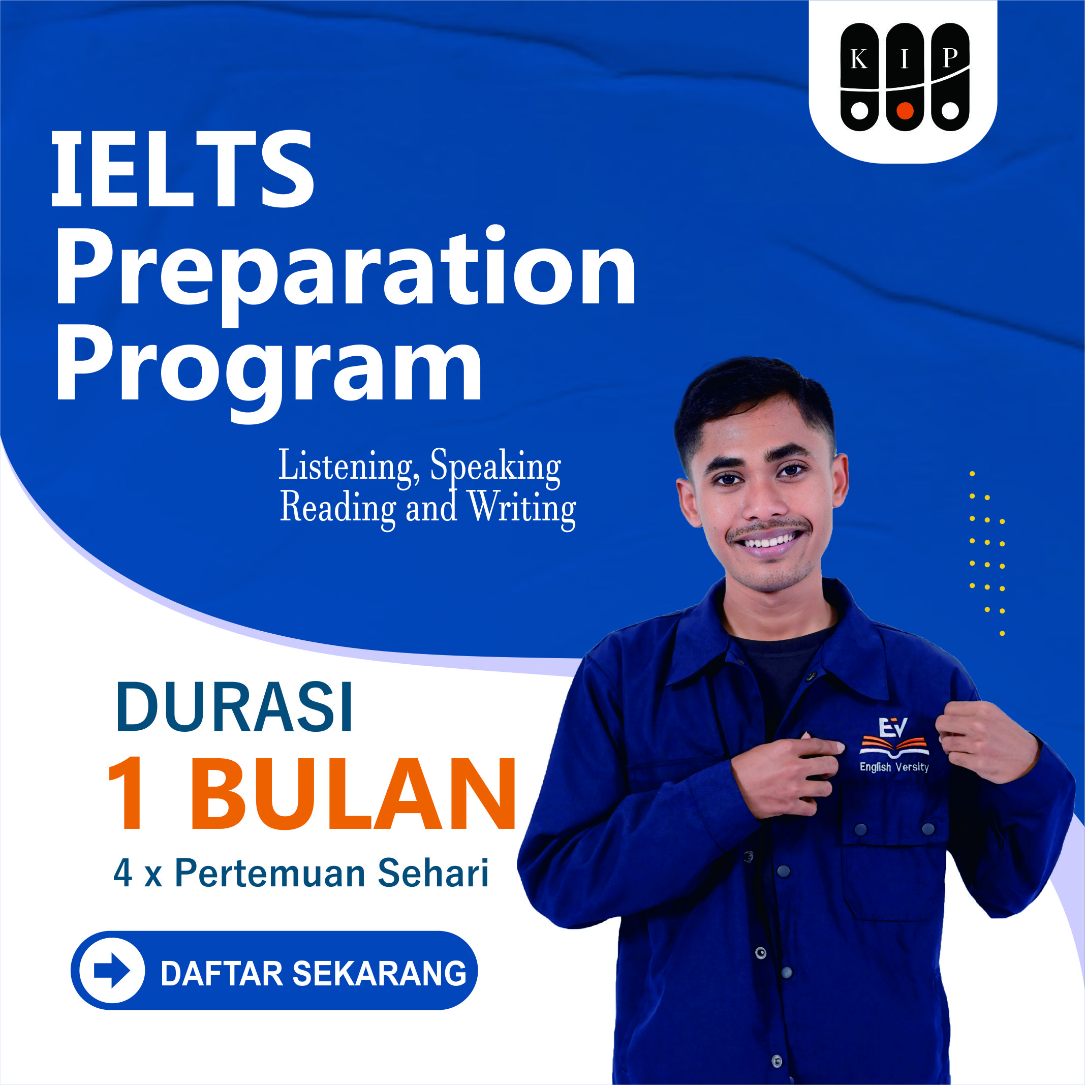Program Kursus IELTS 1 Bulan Kampung Inggris Pare